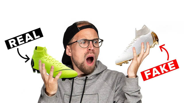 Cách phân biệt giày đá banh chính hãng và hàng fake